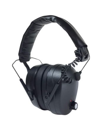 Radians CSE20BX Tactical 432EHP Electronic Muff Polymer 26 dB Over the Head Black Adult 1 Pair
