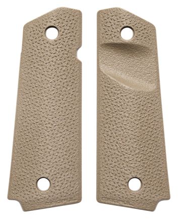 Magpul MAG544-FDE MOE Grip Panels Aggressive TSP Texture Flat Dark Earth Polymer for 1911 (Full Size)
