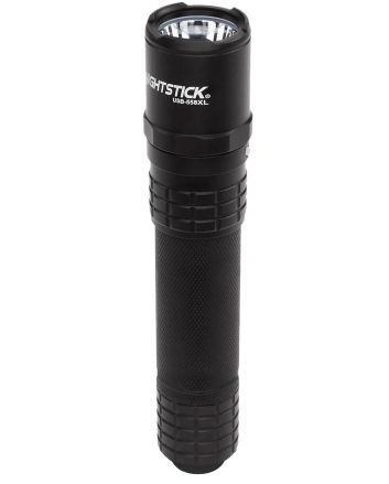 Nightstick USB558XL USB Tactical FlashlightBlack Anodized 125/450/1100 Lumens White LED