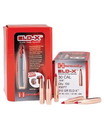 Hornady 2841 ELD-X7mm .284 175 gr Extremely Low Drag eXpanding 100 Per Box/ 15 Case
