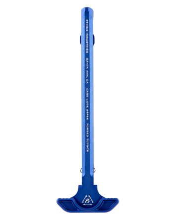 Strike ARSLCHBLU Latchless Charging Handle AR-15 Blue Anodized Aluminum