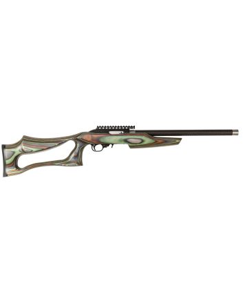 Magnum Research SSEFC22G Magnum Lite SwitchBolt Full Size 22 LR 10+1 17" Black Anodized Carbon Steel/Threaded Barrel, Black w/Integral Scope Base Receiver, Camo Fixed Thumbhole Stock, Right Hand
