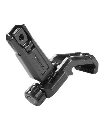 Magpul MAG526-BLK MBUS Pro Offset Sight RearQPQ Melonited Steel Construction for AR-15