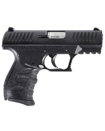 Walther Arms 5082500 CCP M2 380 ACP 8+1, 3.54" Stainless Steel Barrel, Black Cerakote Serrated Steel Slide, Black Polymer Frame w/Picatinny Rail, Black Finger Grooved Grip, Manual Thumb Safety