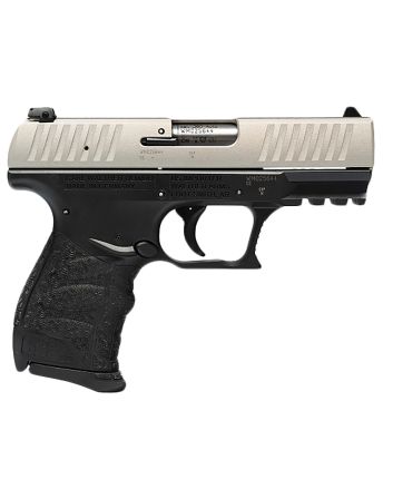 Walther Arms 5082501 CCP M2 380 ACP 8+1 3.54" Stainless Steel Barrel, Serrated Stainless Steel Slide, Black Polymer Frame w/Picatinny Rail, Black Finger Grooved Grip, Firing Pin/Manual Safety