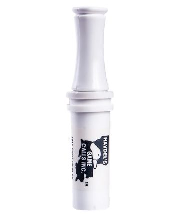 Haydel's Game Calls B14 Blue &amp; Snow GooseOpen Call Attracts Geese White Plastic