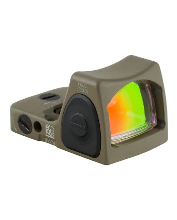 Trijicon 700696 RMR Type 2 Flat Dark Earth 1 x0.89" x 0.67" 3.25 MOA Red Dot