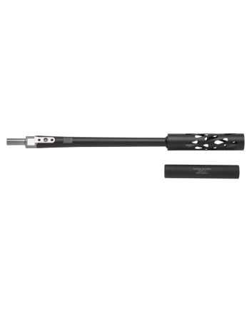 Tactical Solutions 1022TDSBXMB X-Ring SB-X Barrel 22 LR 16.63" Black Matte Finish Aluminum Material Tapered &amp; Suppressor Ready for Ruger 10/22 Takedown Includes Suppressor