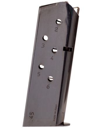 Taurus 358001401 1911 Officer 6rd 45ACP Blued Metal