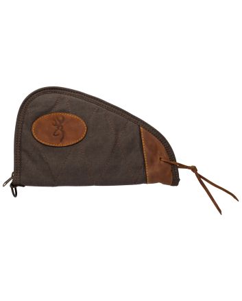 Browning 1423886911 Lona Pistol Rug 11" Long Flint/Brown Canvas