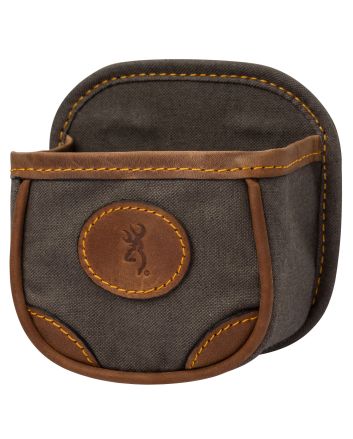 Browning 121388694 Lona Shell Carrier Flint Canvas/Leather 1 box Belt Clip Mount