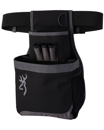 Browning 121062692 Flash Shell Pouch Gray Nylon 1 box Shotgun Belt Mount Adjustable