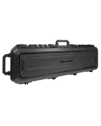 Plano PLA118521 All Weather Double Gun Case Black Polymer Foam Padding