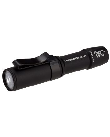 Browning 3712114 Microblast AAA FlashlightBlack 72 Lumens White Nichia LED