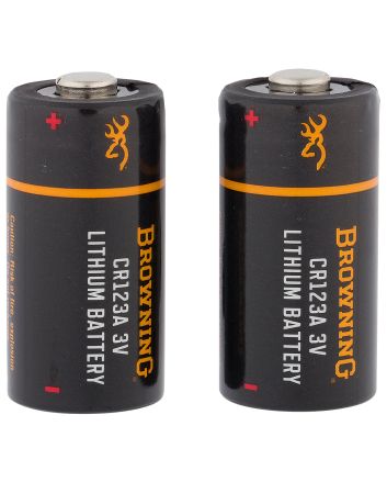 Browning 3742000 CR123A Lithium Batteries3 Volt 1 (2 PK)
