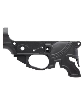 Spikes STLB610 Rare Breed Spartan Stripped Lower Receiver Multi-Caliber 7075-T6 Aluminum Black Anodized for AR-15