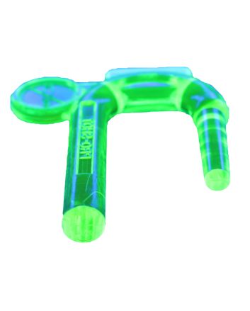 Pro-Shot BL2CFGREEN UV Bore Light Chamber Flag .22 Cal &amp; Up Rifle/Pistol Fiber Optic Illuminator Neon Green 2 Pack