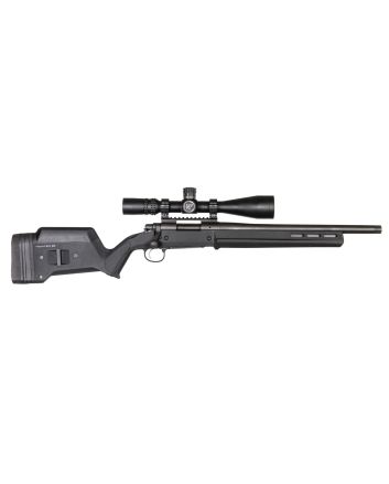 Magpul MAG495-BLK Hunter 700 Stock Black Synthetic Adjustable, Fits Remington 700 Short Action