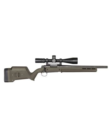 Magpul MAG495-ODG Hunter 700 Stock Fixed with Aluminum Bedding &amp; Adjustable Comb OD Green Synthetic for Remington 700 SA