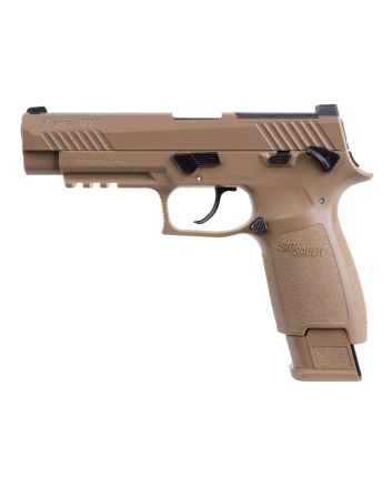 Sig Sauer Airguns AIRM17177 P320-M17 Air Pistol CO2 177 Pellet 20+1 4.70" Coyote Polymer Grips