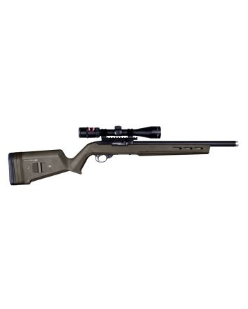 Magpul MAG548-ODG Hunter X-22 Stock Fixed Adjustable Comb OD Green Synthetic for Ruger 10/22