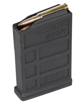 Magpul MAG579-BLK PMAGBlack AICS 10rd 6.5 Creedmoor/308 Win/7mm-08 Rem/260 Rem/243 Win/7.62x51mm NATO for Short Bolt Action Rifles