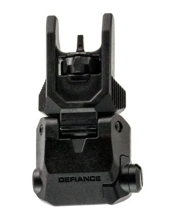 Kriss USA DAFSBL00 Defiance Front Flip-Up Black AR-15 Low Profile Steel