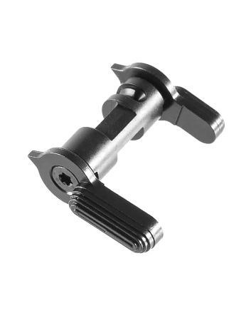 Patriot Ordnance Factory 01461 Safety Selector 50/90 Degree Black Hardcoat Anodized AR-Platform Ambidextrous