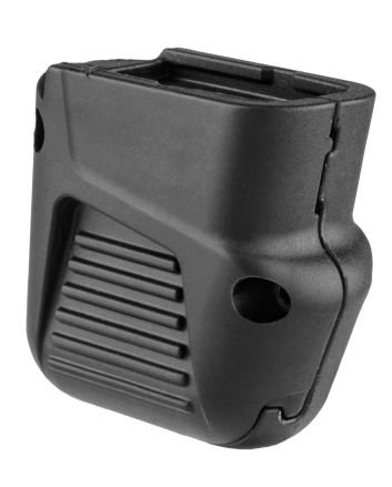 FAB Defense FX4310B Mag Extension4rd Compatible w/ Glock 43 Black Matte Polymer
