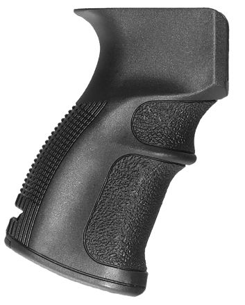FAB Defense FXAG47B AG-47Ergonomic Pistol Grip Fits AK-47/74/ AKS-74U Krinkov/ ATI Galil Fiberglass Reinforced Black Polymer