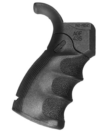 FAB Defense FXAGF43SB AGF-43S Tactical Folding Pistol Grip For AR-15/ M4/ M16 Black Polymer