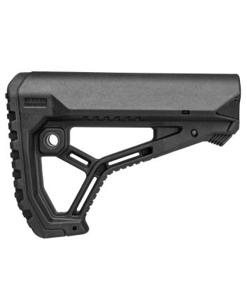 FAB Defense FXGLCOREB GL-CoreButtstock for AR-15/ M4 Black Fiberglass Reinforced Polymer