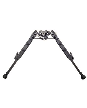 Accu-Tac HD500000 HD-50Bipod 7"-10" Adjustment Black Hardcoat Anodized6061-T6 Aluminum