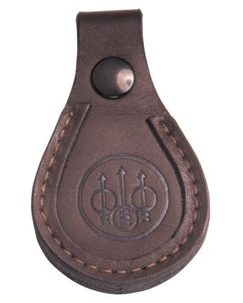 Beretta USA SL0100200085 Barrel Rest Toe Pad Leather Brown 4" x 2.5"