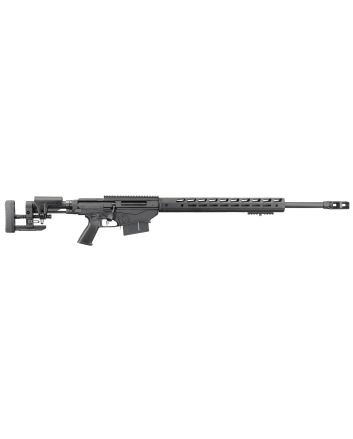 Ruger 18080 Precision338 Lapua Mag 5+1 26" Heavy Contour Barrel With Magnum Muzzle Brake, Tunable Compensator, Type III Hard Coat Anodized Finish, Ruger Precision MSR Stock, Optics Ready