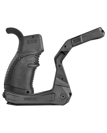 FAB Defense FXARPODB AR-PodiumBi-Pod for AR-15/ M16 Black Polymer Includes AGR-43 Pistol Grip