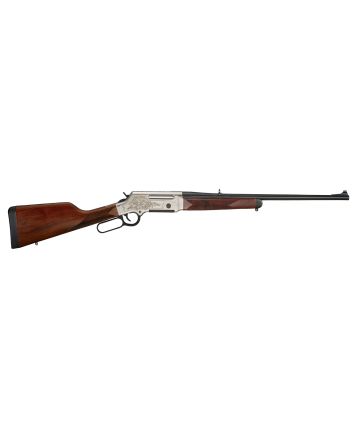 Henry H014D223 Long Ranger Deluxe Full Size 223 Rem/5.56x45mm NATO 5+1 20" Blued Steel Barrel, Engraved Nickel-Plated w/24K Gold Inlay Steel Receiver, American Walnut Stock Right Hand