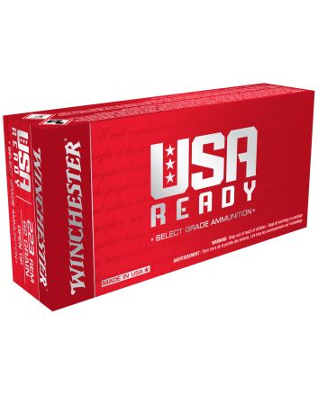Winchester Ammo RED223 USA Ready223Rem 62gr Open Tip Range 20 Per Box/10 Case