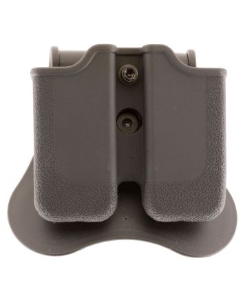 Bulldog P1911M Mag HolderPaddle Black Polymer Paddle Compatible w/ Single Stack 1911 Ambidextrous Hand