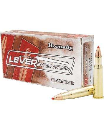 Hornady 82738 LEVERevolution348Win 200gr Flex Tip eXpanding 20 Per Box/10 Case