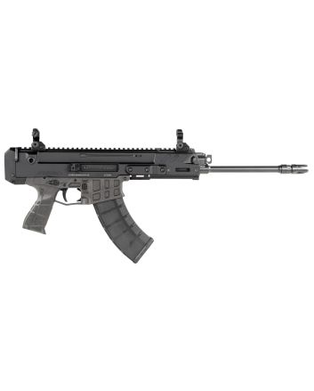 CZ-USA 91462 Bren 2 MS7.62x39mm Caliber with 14.17" Barrel, 30+1 Capacity, Overall Black Finish, Carbon Fiber Receiver, Ambi Mag Release, Stippled Black Polymer Grip Right Hand