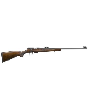 CZ-USA 02301 CZ 457 Lux 22 LR Caliber with 5+1 Capacity, 24" Barrel, Black Nitride Metal Finish &amp; Turkish Walnut Stock Right Hand (Full Size)