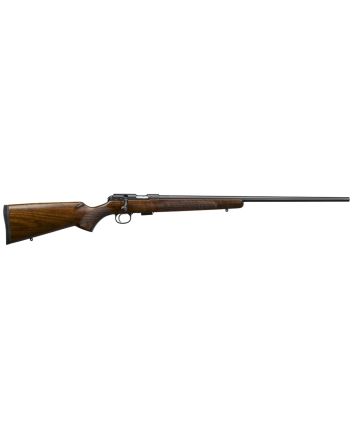 CZ-USA 02310 CZ 457 American Full Size 22 LR 5+1 24" Black Nitride Black Nitride Steel Receiver Turkish Walnut Fixed American Style Stock Right Hand