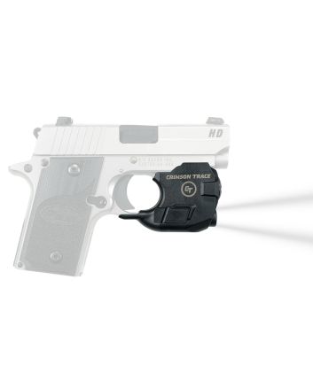 Crimson Trace 0183201 LTG-776 For Sig Sauer P238 &amp; P938 Lightguard Black Anodized 110 Lumens White LED Light