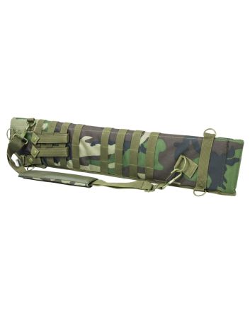 NcStar CVSCB2917WC VISM Shotgun Scabbard Woodland Camo 600D PVC 29"- 34.75"