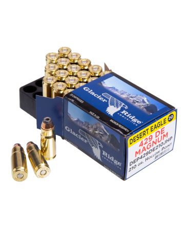 Magnum Research DEP429DE210J Desert Eagle429DE 210gr Jacketed Hollow Point 20 Per Box/25 Case