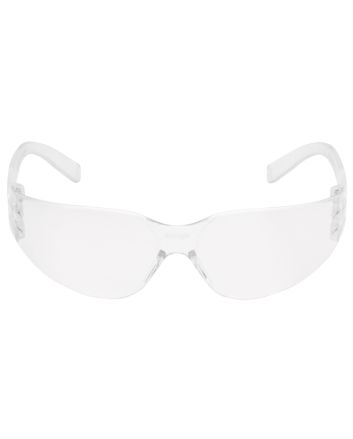 Pyramex S4110S Intruder Glasses Adult Clear Lens Polycarbonate Clear Frame 12 Pack