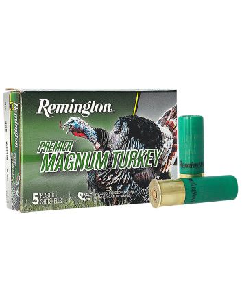 Remington Ammunition 26803 Premier Magnum Turkey 12Gauge 3" 2oz 5Shot 5 Per Box/20 Case