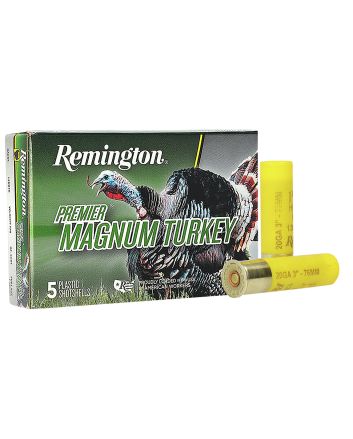 Remington Ammunition 26859 Premier Magnum Turkey 20Gauge 3" 1 1/4oz 6Shot 5 Per Box/20 Case