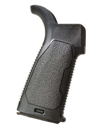 Strike ARVEPG15 Viper Enhanced Pistol Grip AR-Platform Black Polymer 15 Degree